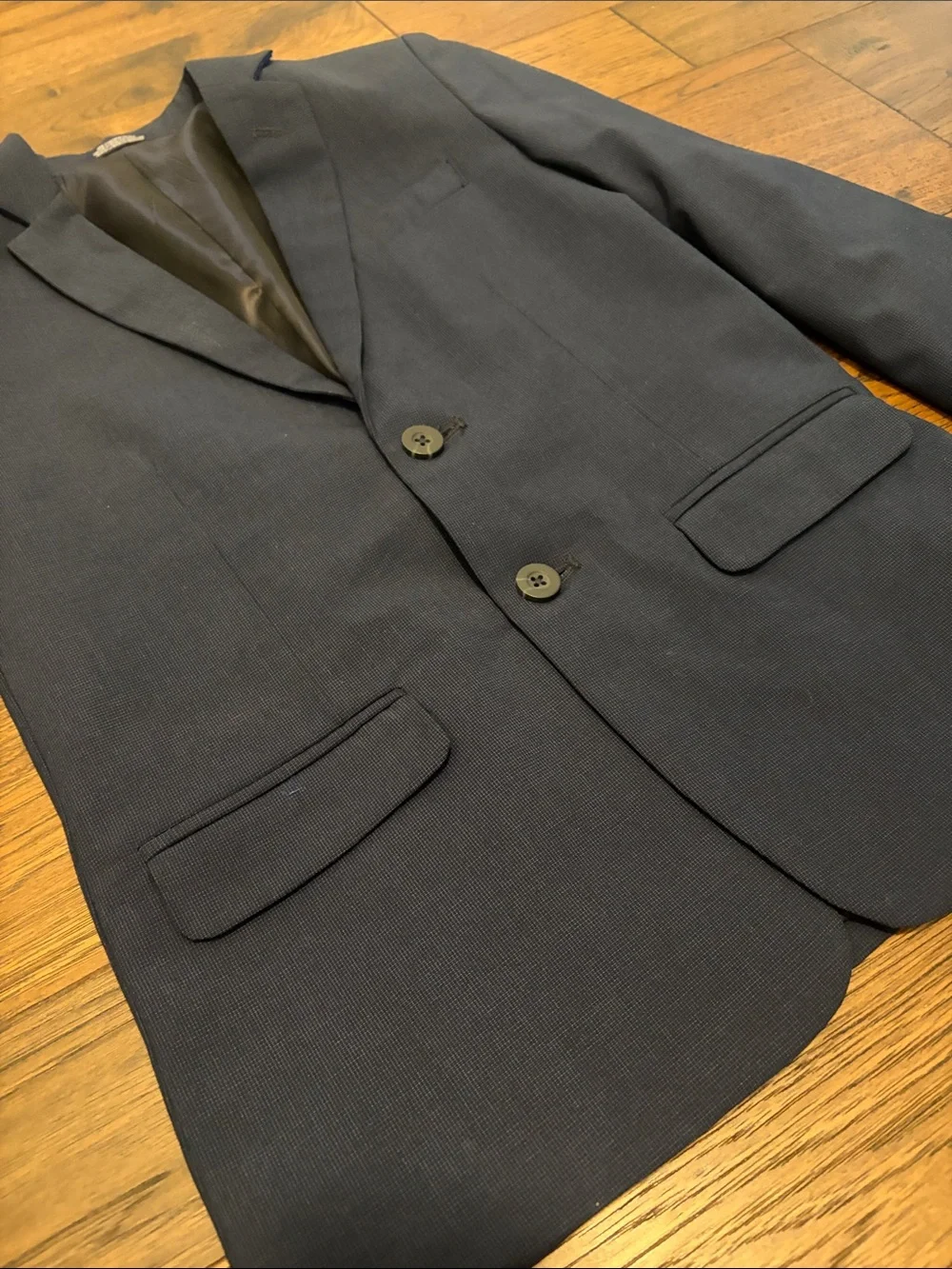 Classic Navy Boys size 12 Two-Piece Suit Blazer & Pants